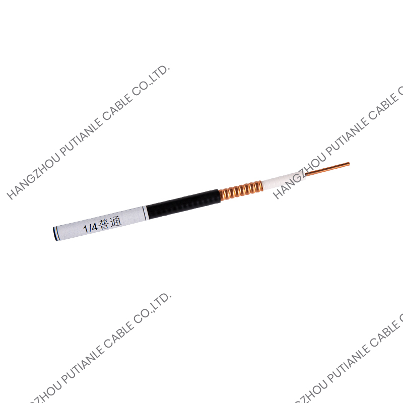 Tubo di rame ondulato anulare da 1/4 "cavo coassiale da 50 ohm