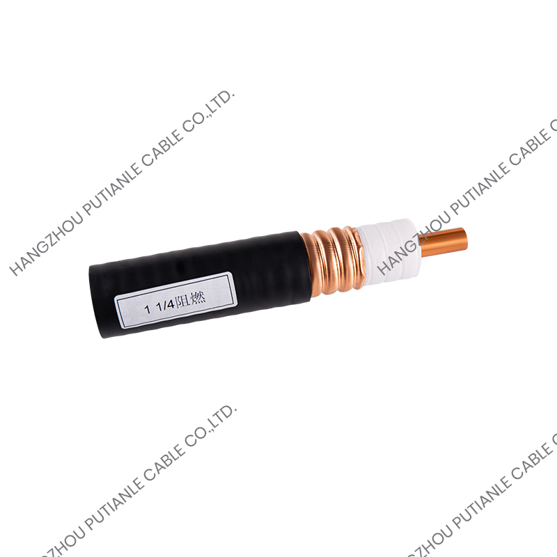 1 1/4 "tubo di rame ondulato anulare 50 ohm cavo coassiale